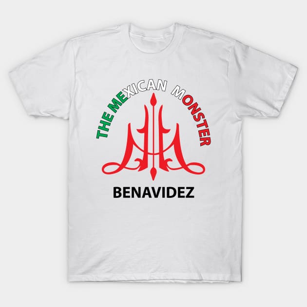 DAVID BENAVIDEZ THE MEXICAN MONSTER T-Shirt by Estudio3e